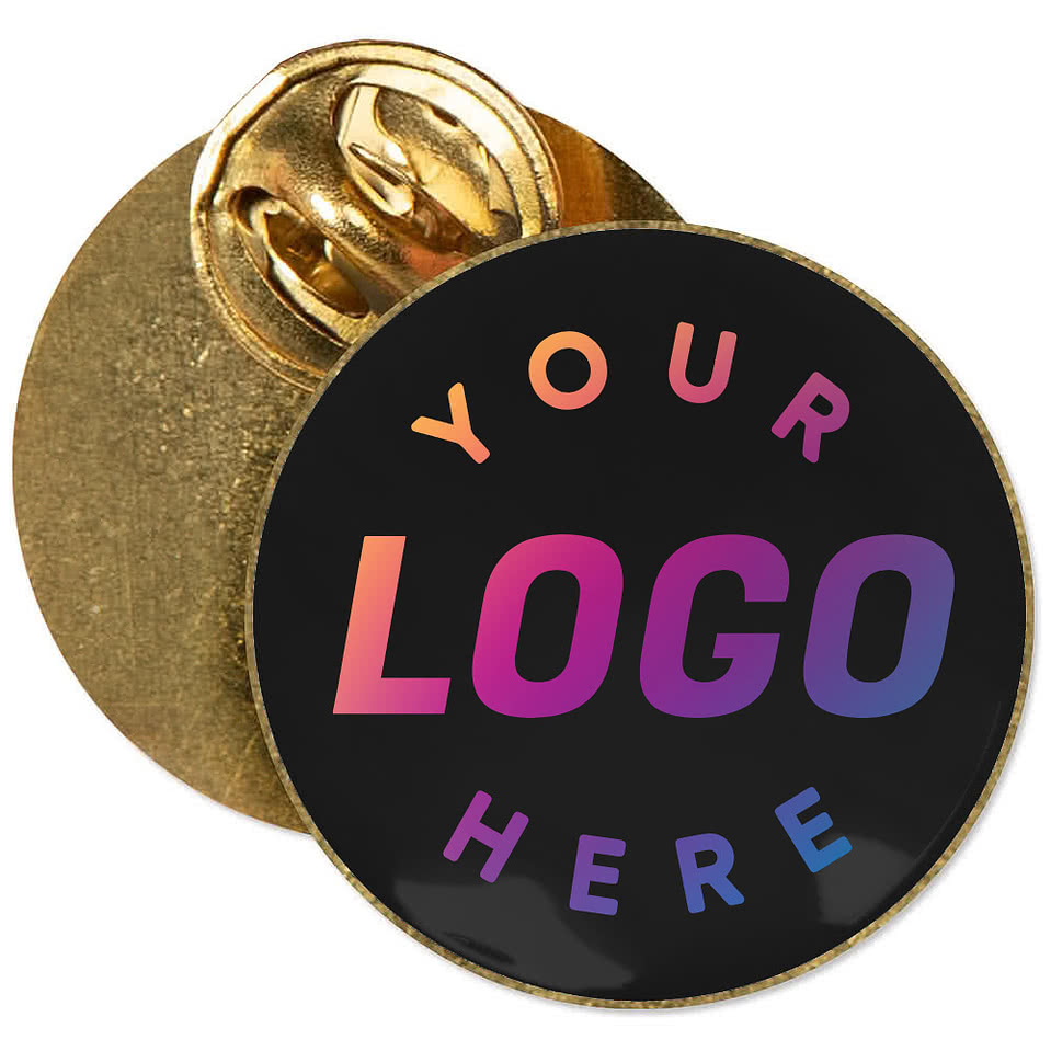 1" Round Lapel Pin
