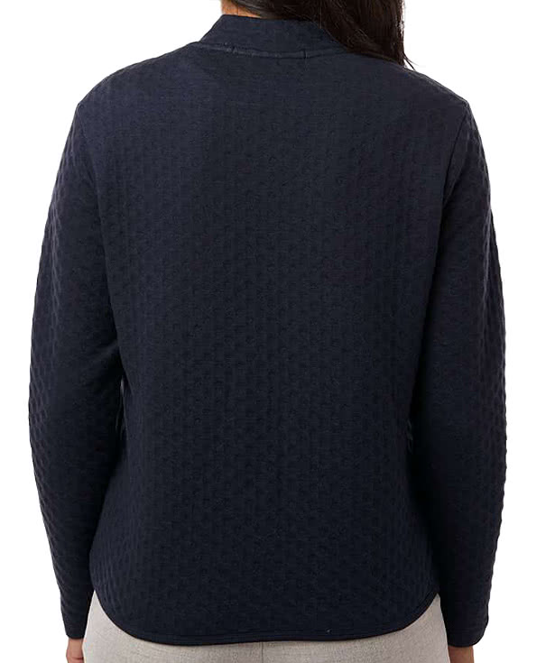 Devon & Jones Women's Berkley Textured Full-Zip Jacket