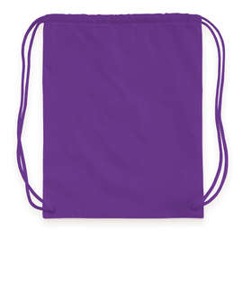 Multicolor Drawstring Bag - Color: Purple