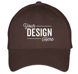 New Era 39THIRTY Stretch Fit Cotton Hat - Color: Brown