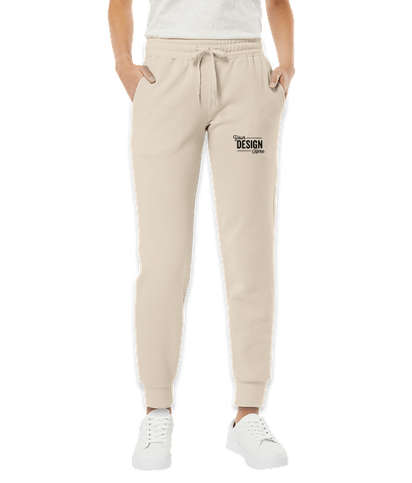 Independent Trading Women's California Wave Wash Joggers - Bone