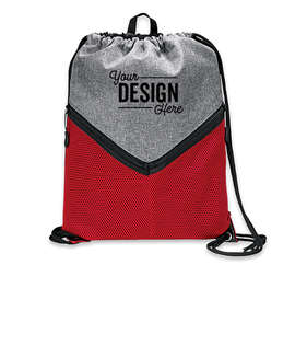 Voyager Drawstring Bag - Color: Red