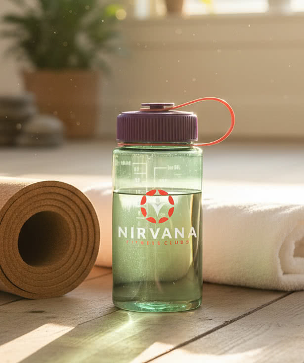 14 oz. Minnee Plastic Water Bottle