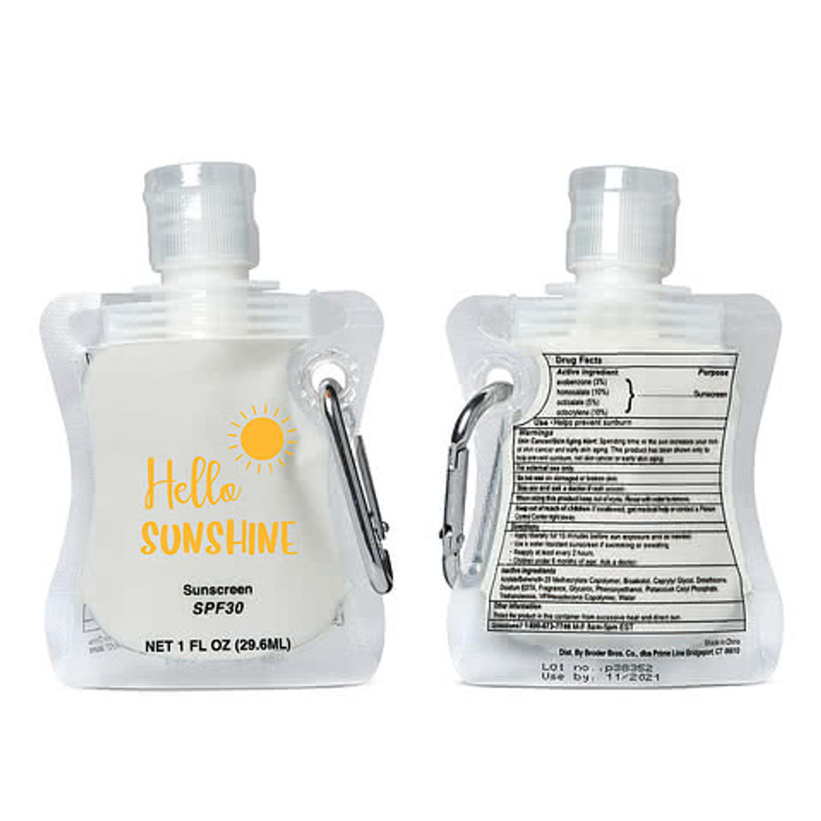 1 oz. Vanilla SPF 30 Collapsible Sunscreen in Clear