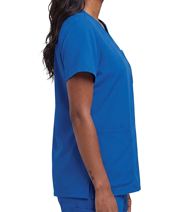 Hanes Women's V-Neck 3-Pocket Scrub Top