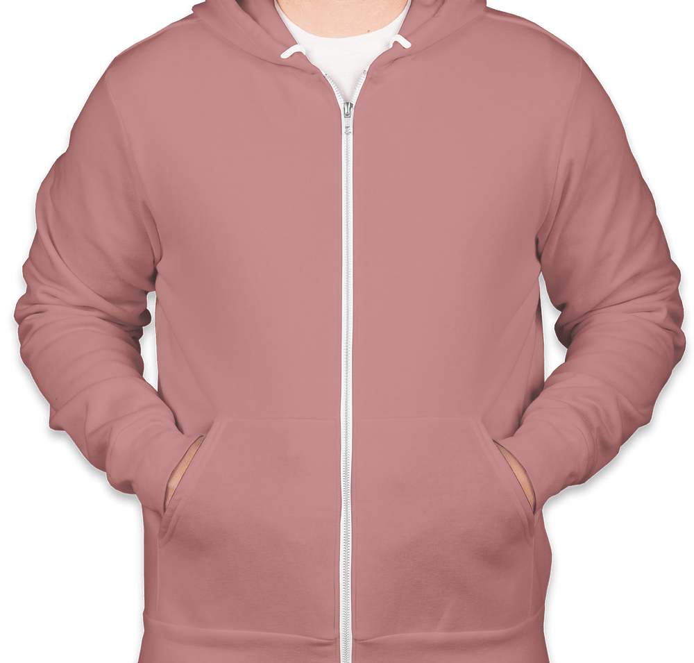 Bella + Canvas Ultra Soft Zip Hoodie-default