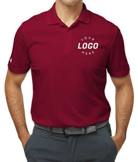 Adidas Sport Recycled Performance Polo - Color: Collegiate Burgundy