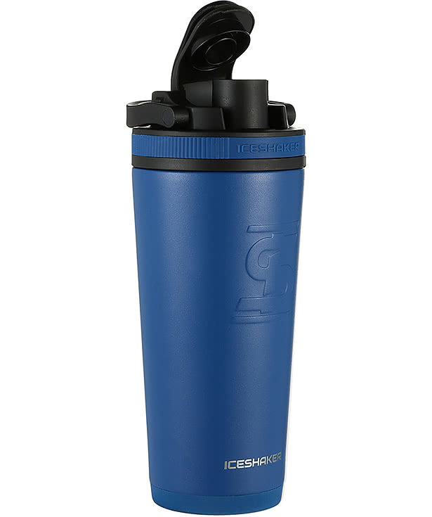 Ice Shaker Laser Engraved 26 oz. Stainless Steel Shaker Bottle