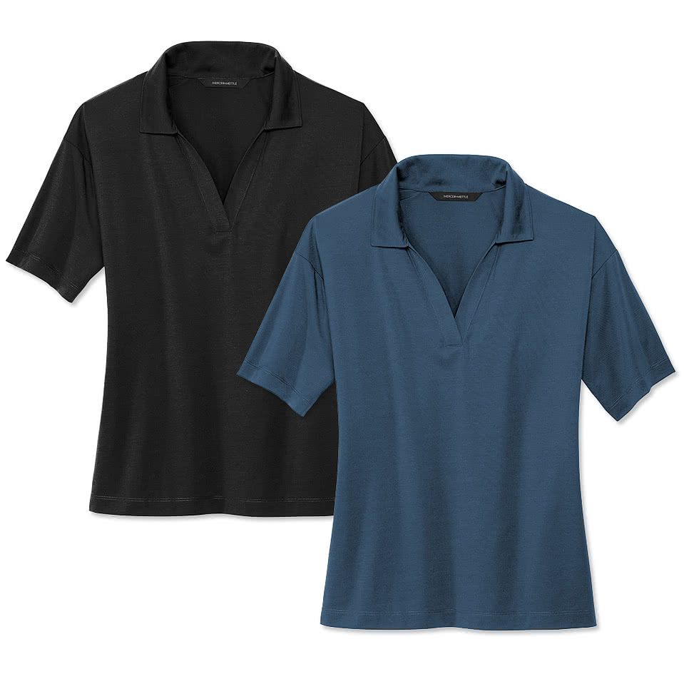Mercer+Mettle Women's Stretch Jersey Polo