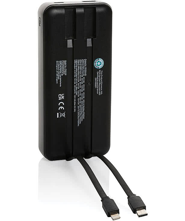Gridley Recycled 20,000 mAh 65W Laptop Power Bank