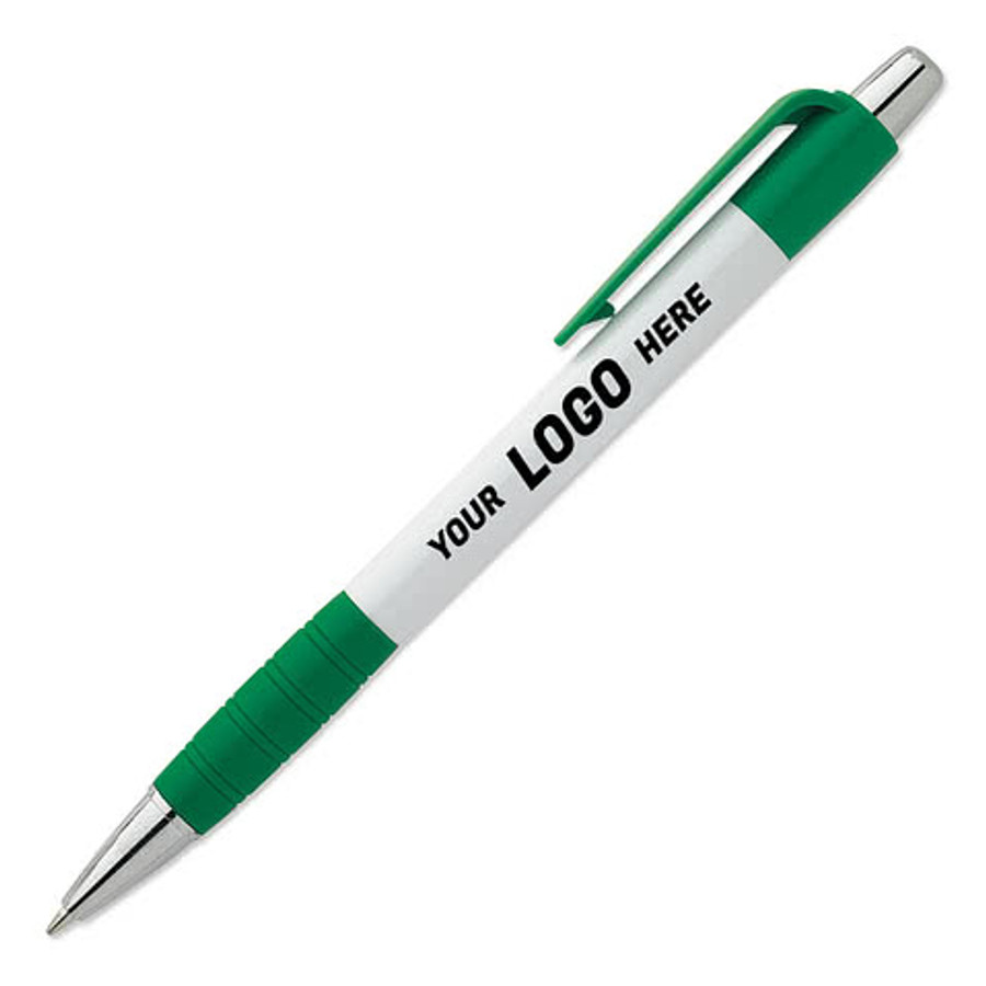 Element White Body Grip Pen (black ink) in Purple