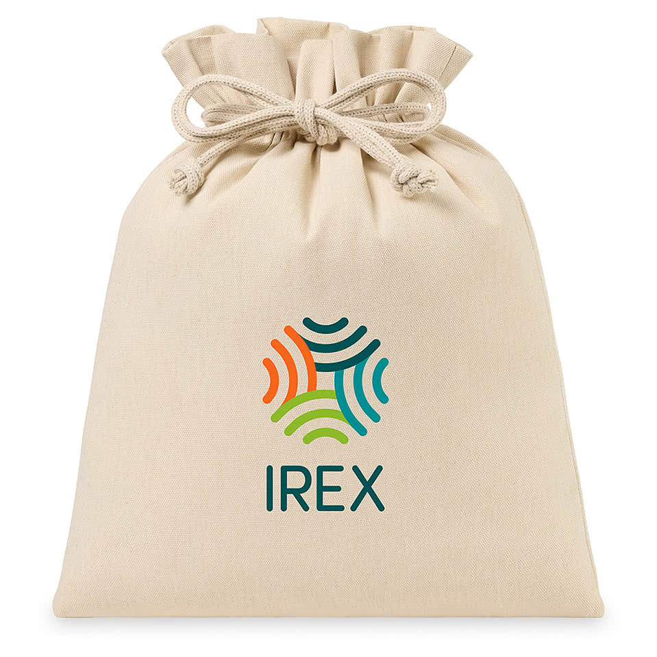 Large Canvas Drawstring Gift Bag