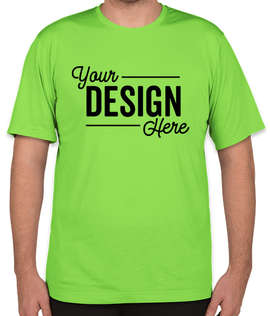 Sport-Tek Soft Jersey Performance Shirt - Color: Neon Green