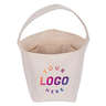 Garden 6-Pocket Reversible Cotton Canvas Tote Bag