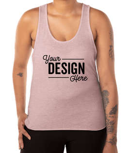 Alternative Apparel Women's Modal Tri-Blend Racerback Tank - Color: Rose Quartz