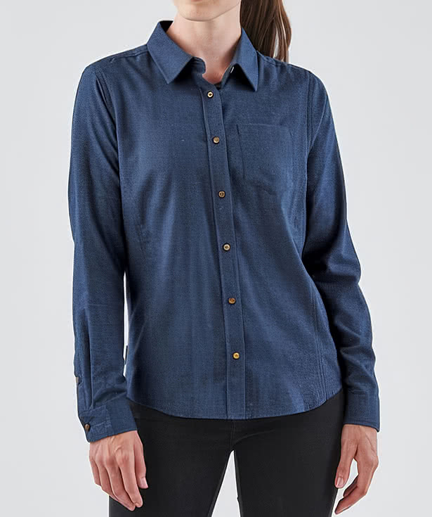 Stormtech Women's Cambridge Flannel Long Sleeve Shirt