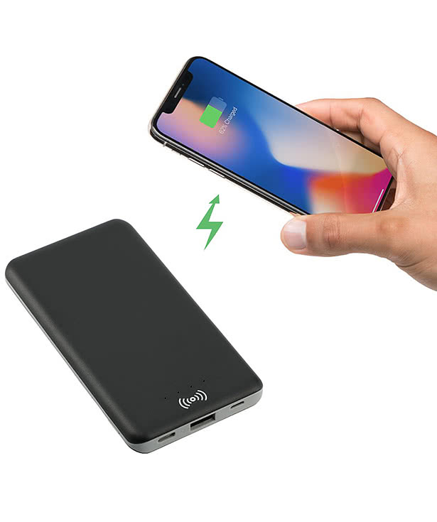 Full Color Axial 4,000 mAh Portable Wireless Power Bank