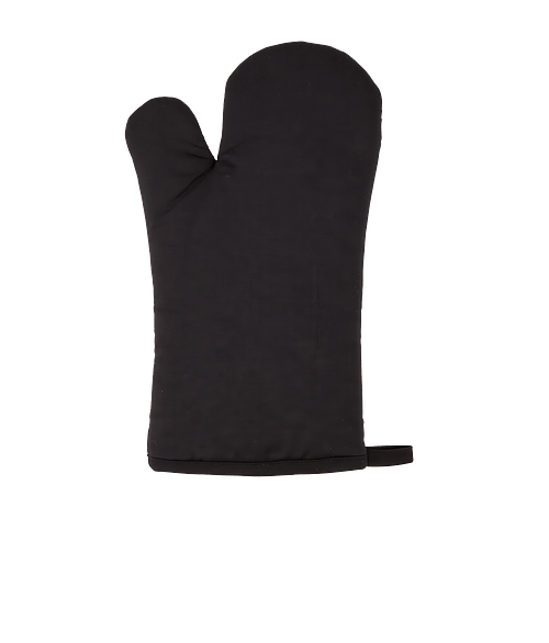 AdMitt Silicone Recycled Oven Mitt in Black