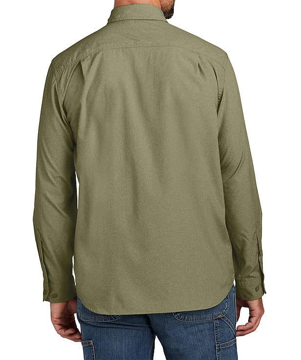 Carhartt Force Solid Long Sleeve Work Shirt - Printed