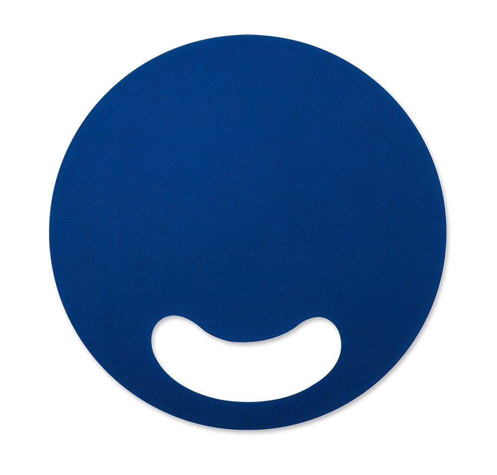 Circle Plastic Hand Fan with Handle-default