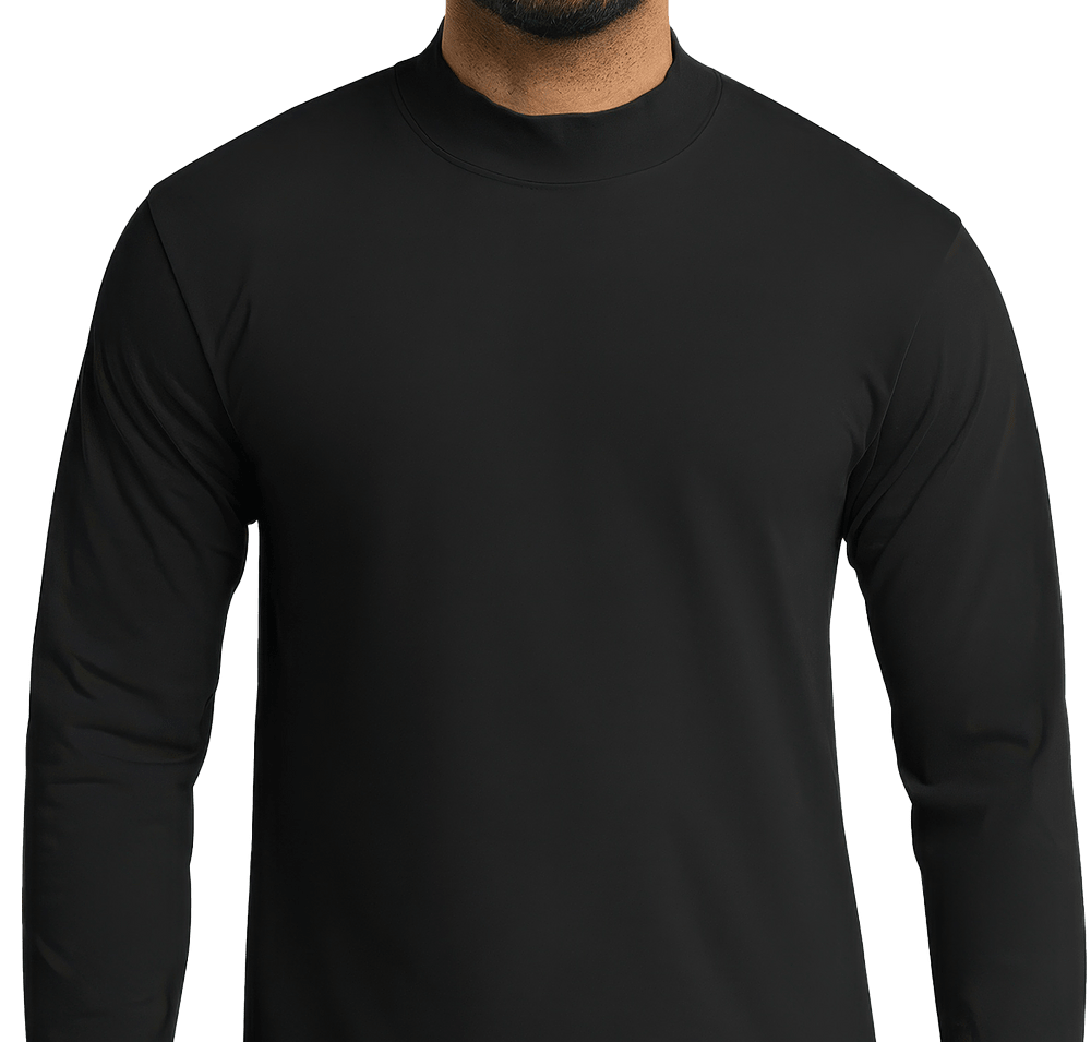 Port & Company Essential Mock Turtleneck-default