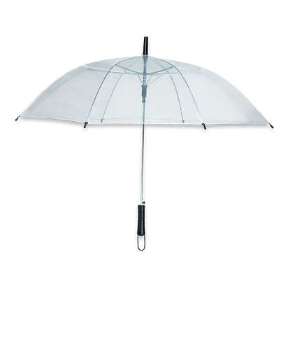 46" Arc Auto Open Clear Umbrella - Clear
