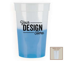 17 oz. Mood Stadium Cup - Color: Frosted / Blue