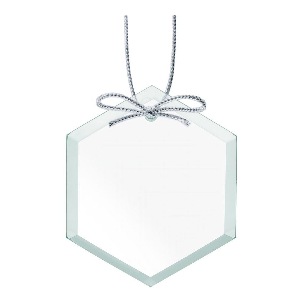 Crystal Hexagon Ornament-default
