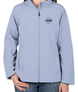 Team 365 Women's Soft Shell Jacket - Color: Sport Light Blue