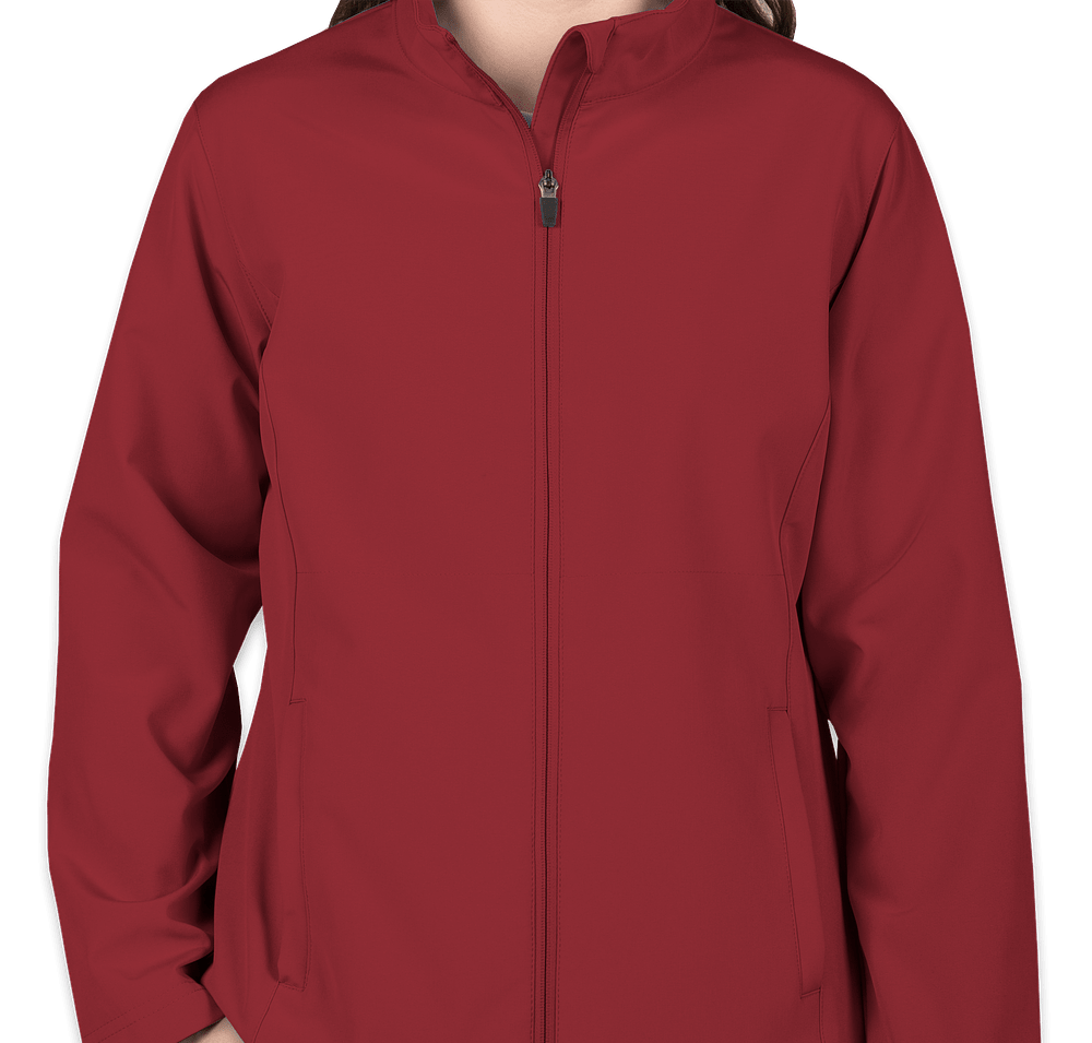 Team 365 Women's Soft Shell Jacket - Embroidered-default