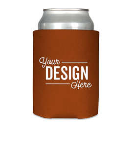Foldable Can Cooler - Color: Light Brown
