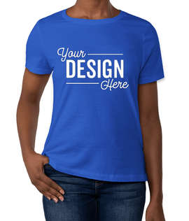 Bella + Canvas Women's Jersey T-shirt - Color: True Royal