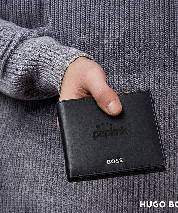 Debossed Hugo Boss Classic Smooth Wallet