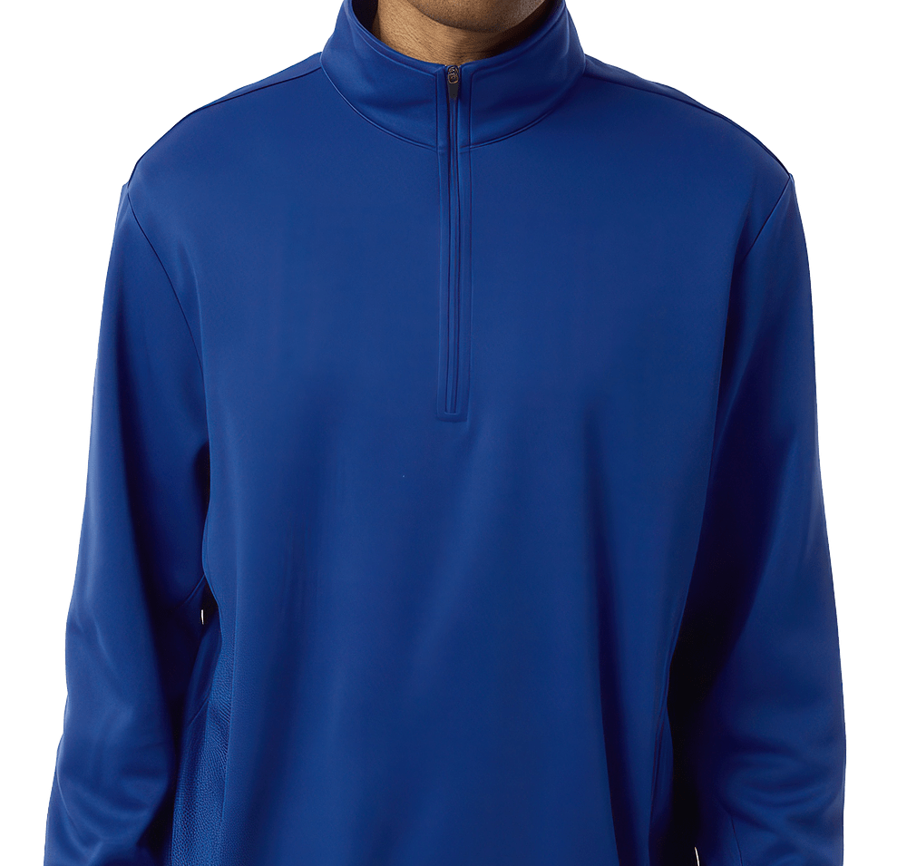 Team 365 Squad Cadet Tech Fleece Quarter Zip Pullover - Printed-default