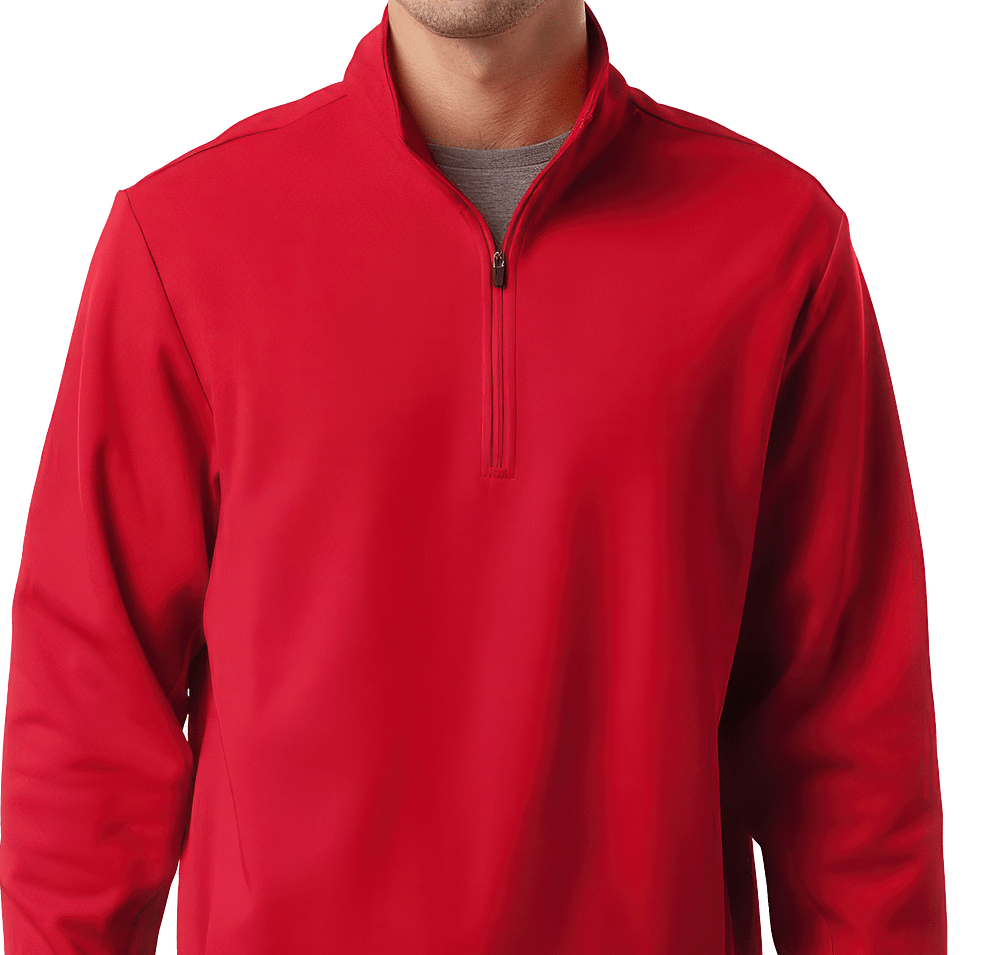 Team 365 Squad Cadet Tech Fleece Quarter Zip Pullover - Embroidered-default