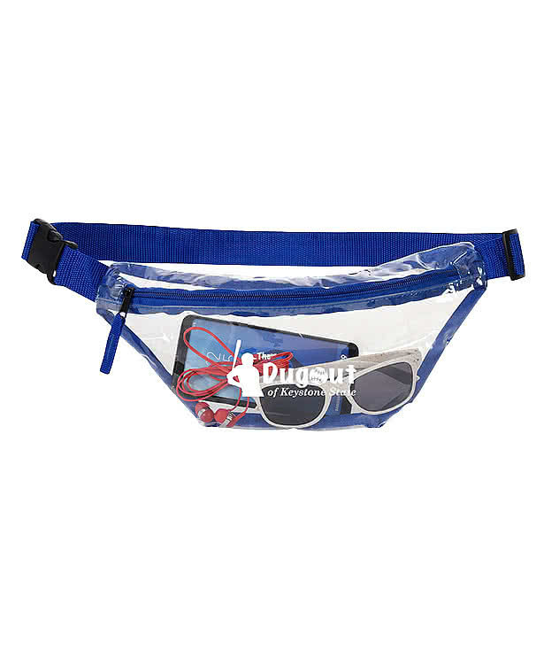 Clear Choice Zippered Fanny Pack