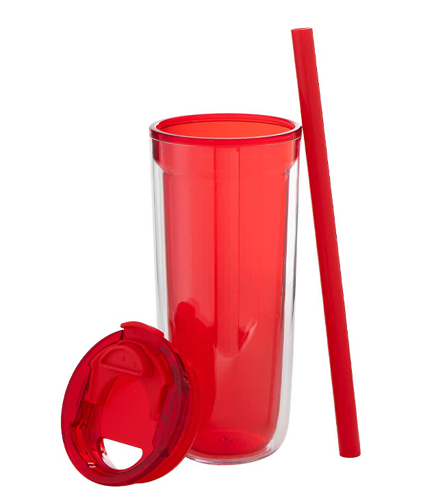 16 oz. Simone Acrylic Tumbler with Straw
