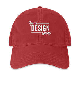 Legacy Relaxed Garment Washed Twill Hat - Color: Cardinal