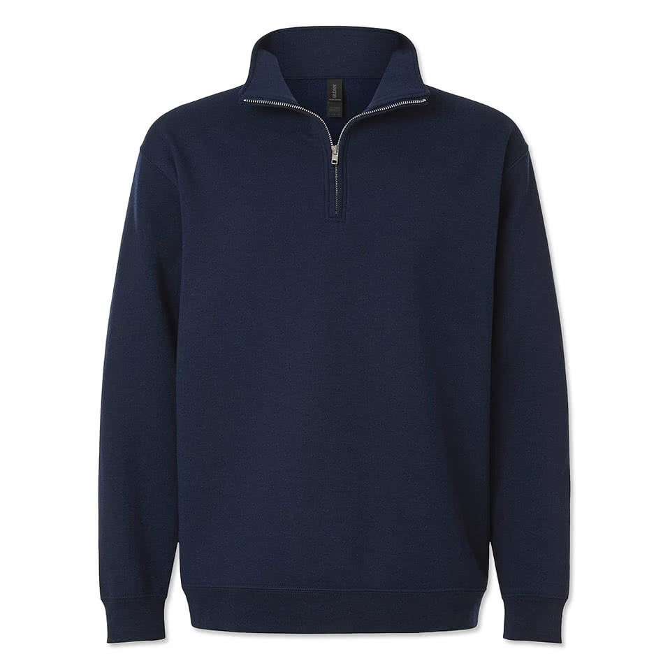 Gildan Heavy Blend Quarter Zip Sweatshirt