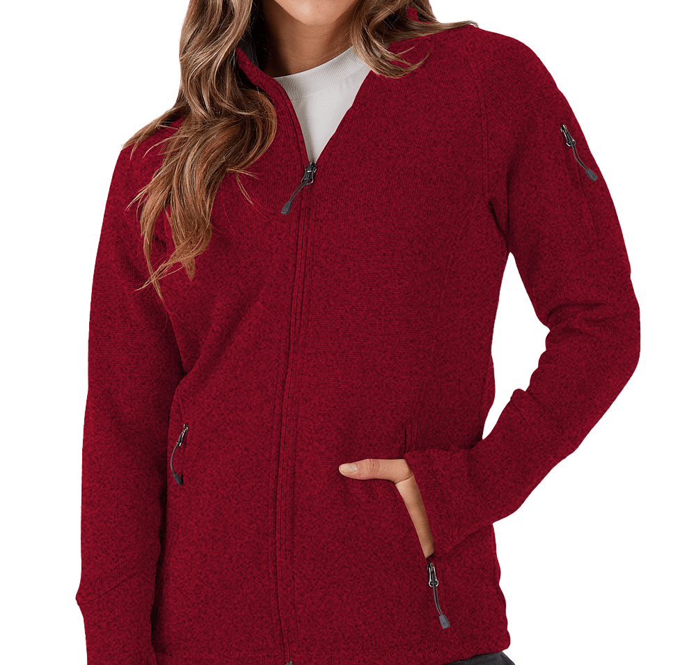 Storm Creek Women's Overachiever Sweater Fleece Jacket-default