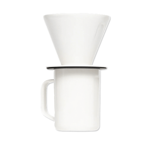 Corkcicle 16 oz. Pour Over Set in Oat Milk