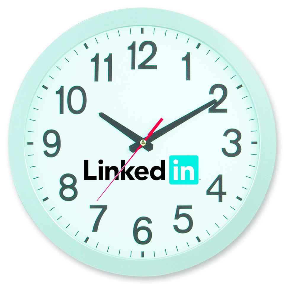 12" Slim Wall Clock