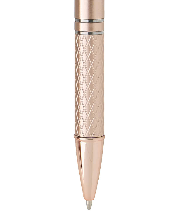 Frederick UV Coated Recycled Ballpoint Pen (black ink)