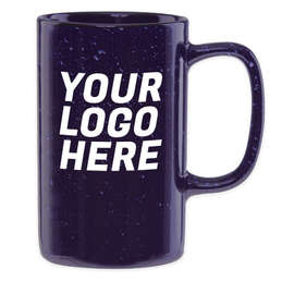 18 oz. Ceramic Tall Camper Mug - Color: Midnight Blue