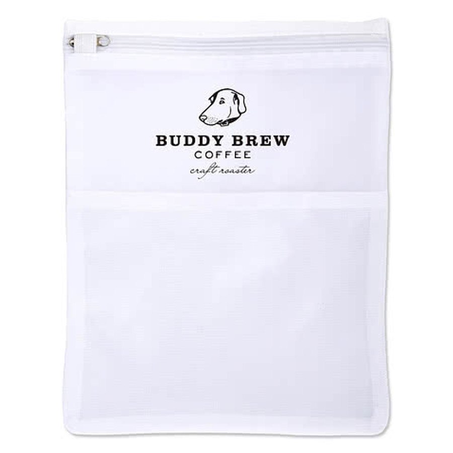 Reusable Mesh Laundry Wash Bag in White