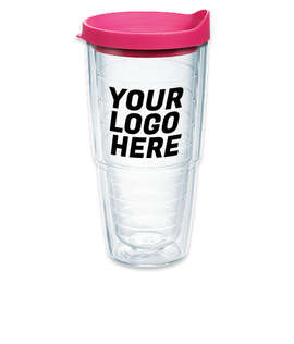 Full Color Tervis 24 oz. Classic Tumbler with Lid - Color: Fuchsia
