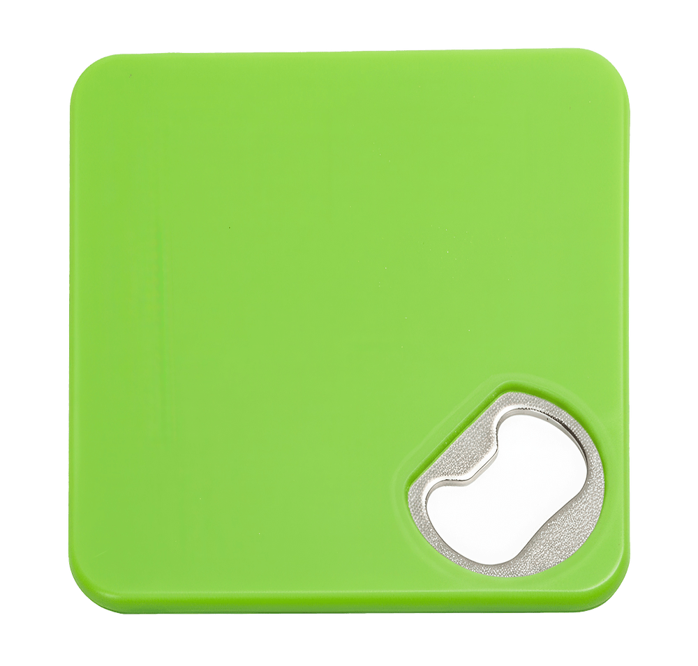 Bottle Opener Coaster with Foam Base-default
