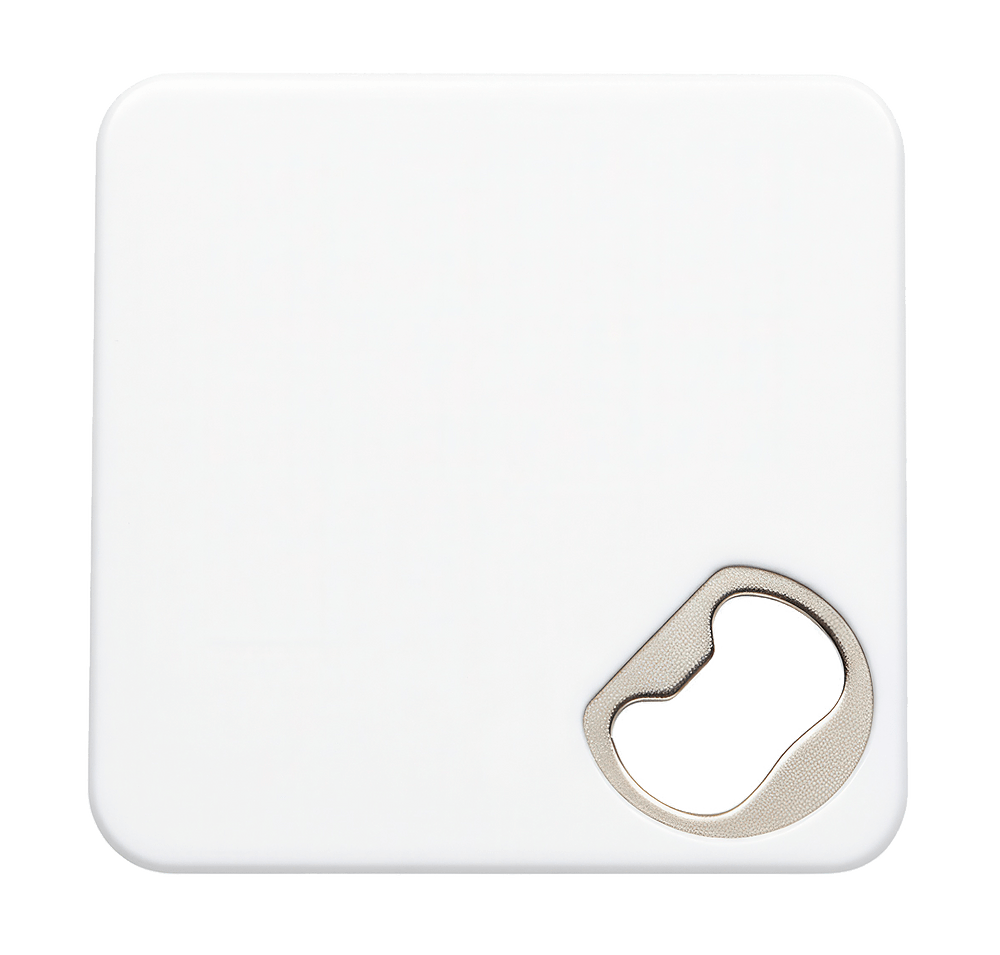Bottle Opener Coaster with Foam Base-default