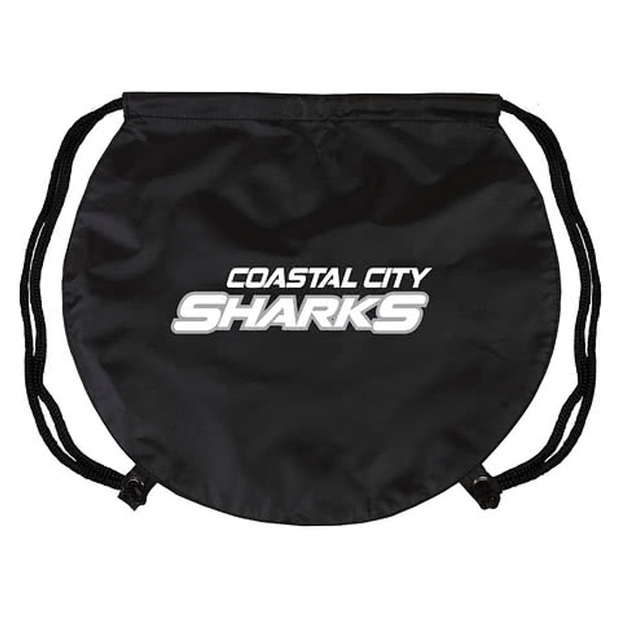 Hockey Puck Drawstring Bag