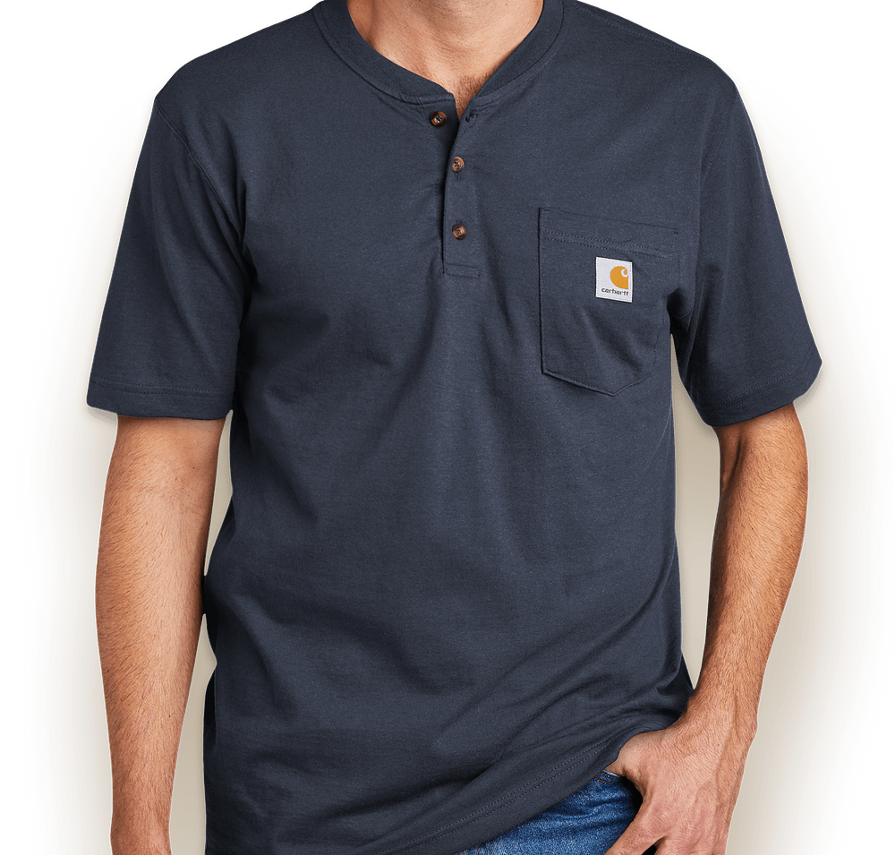 Carhartt Short Sleeve Henley Shirt-default